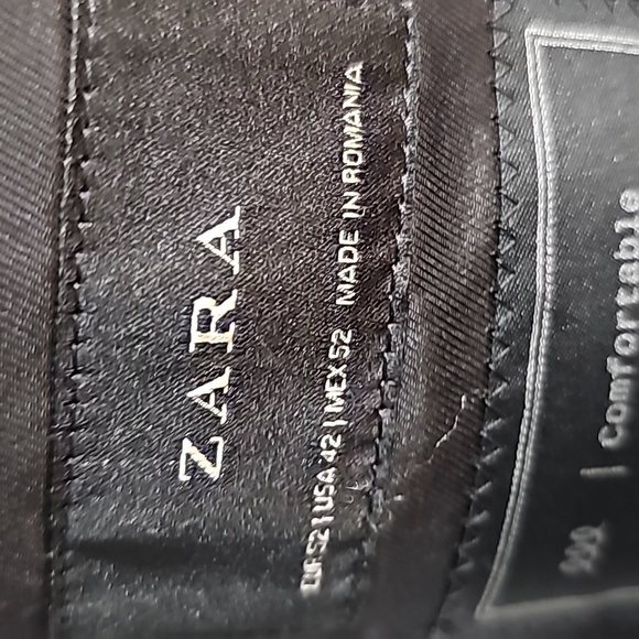 ZARA Black Blazer Size 42 - Picture 7 of 7